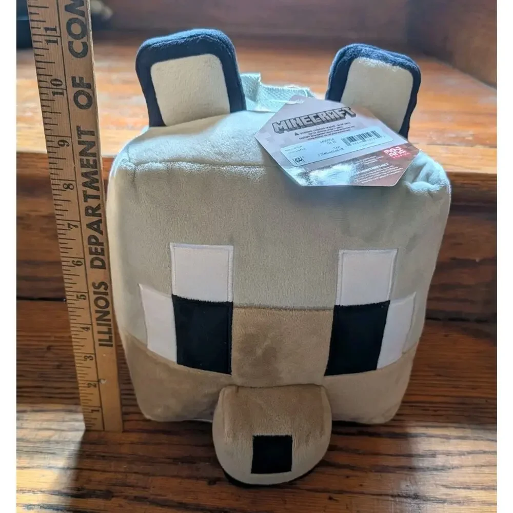 NWT Wolf Plush Minecraft Backpack